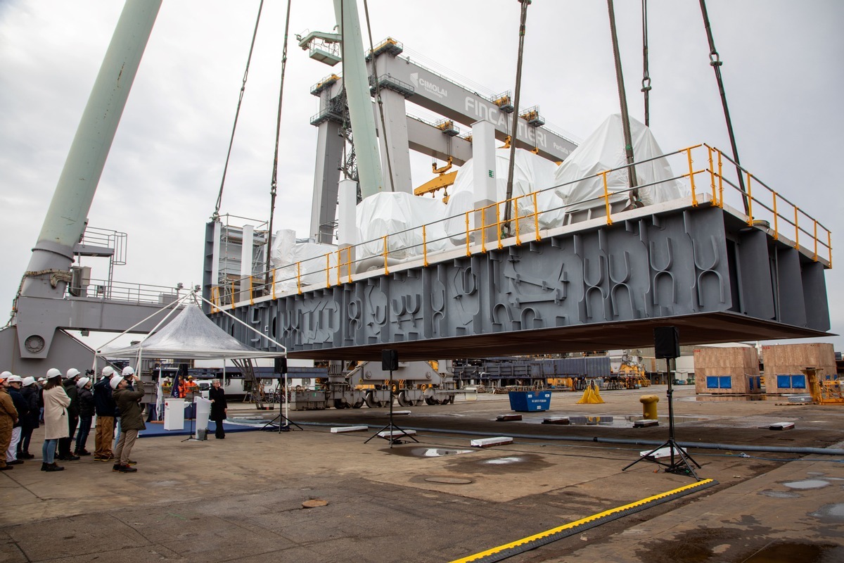Fincantieri, a Monfalcone parte la realizzazione della nave LNG Star Princess Fincantieri, a Monfalcone parte la realizzazione della nave LNG Star Princess