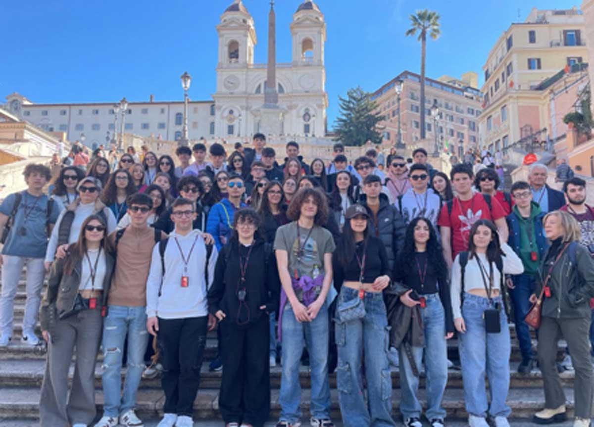 Gli alunni del Cataudella in gita a Roma Gli alunni del Cataudella in gita a Roma