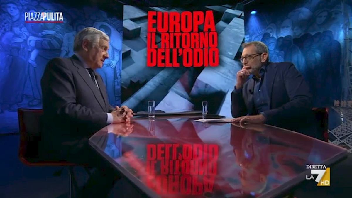 Tajani Piazza Pulita