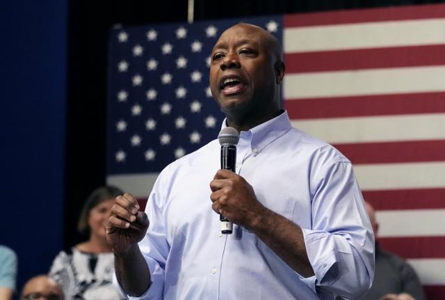 Usa, il senatore repubblicano Tim Scott entra in corsa per la Casa Bianca (foto Lapresse) Usa, il senatore repubblicano Tim Scott entra in corsa per la Casa Bianca (foto Lapresse)