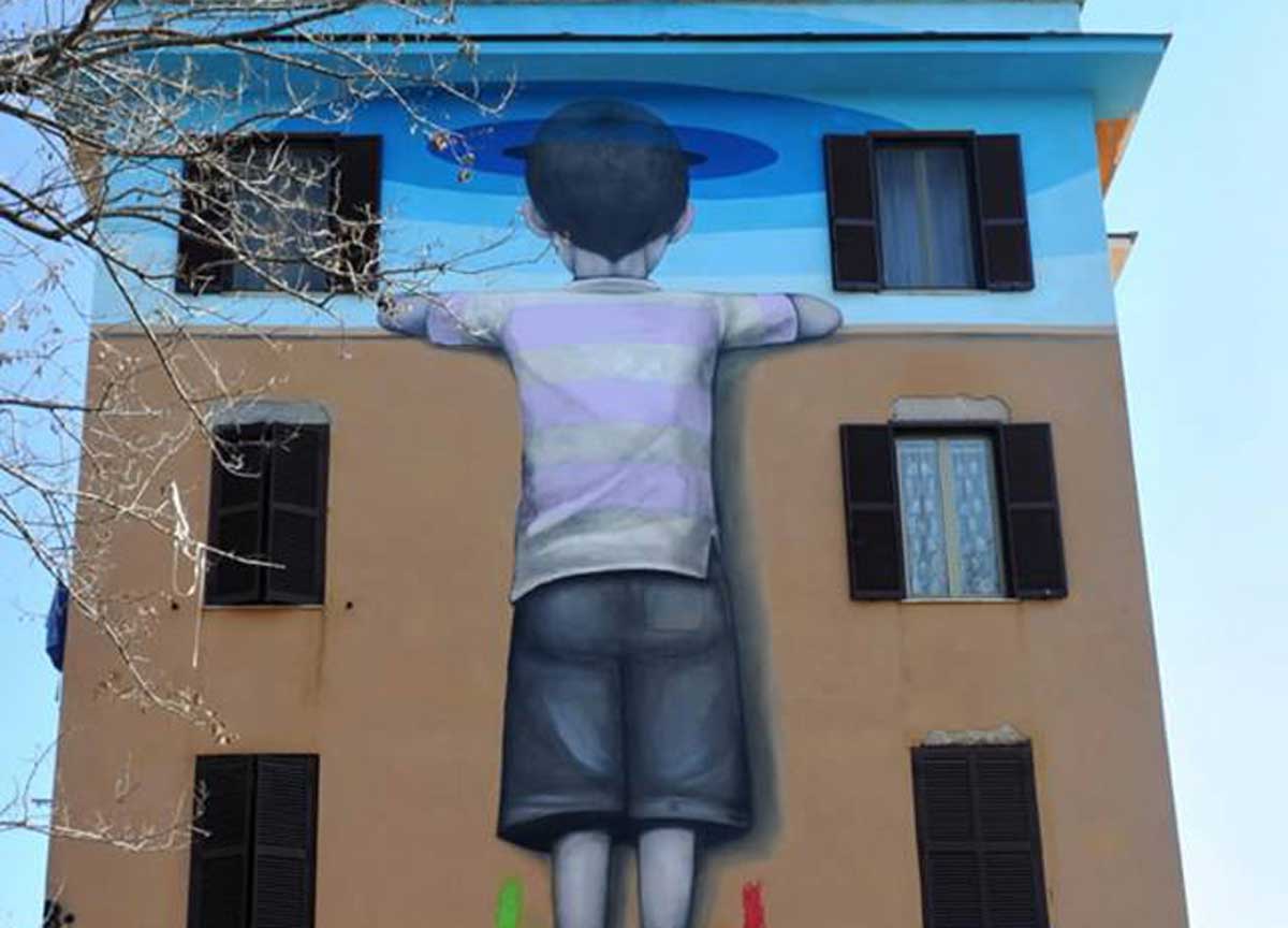 Street art a Tor Marancia Street art a Tor Marancia