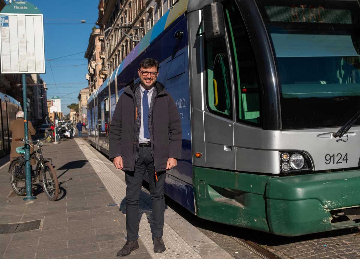 Eugenio Patanè assessore alla Mobilità Roma Eugenio Patanè assessore alla Mobilità Roma