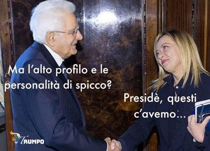Governo, l'ironia della rete non fa sconti a Meloni