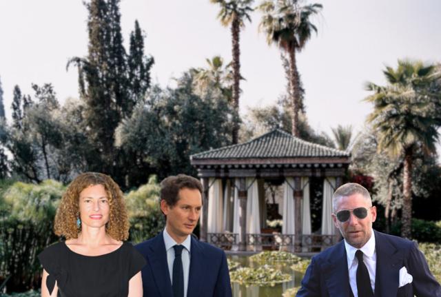 Ginevra, John e Lapo Elkann Ginevra, John e Lapo Elkann