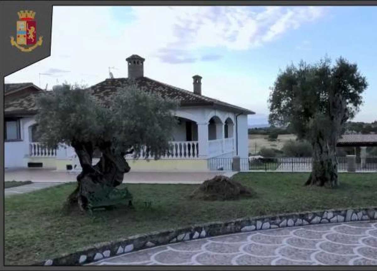 La villa confiscata a Giuseppe Casamonica La villa confiscata a Giuseppe Casamonica