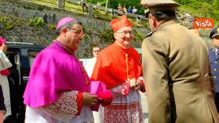 Anno giubilare verginiano a Montevergine, Piantedosi e Sangiuliano alla cerimonia