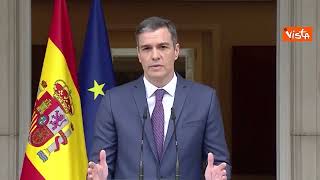 Elezioni anticipate in Spagna, l'annuncio di Sanchez: Si voterÃ  il 23 luglio