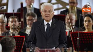 Mattarella: Conflitto in Ucraina e tensione nei Balcani impongono scelte coraggiose