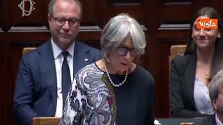 Funerali Napolitano, la commozione di Anna Finocchiaro alla Camera