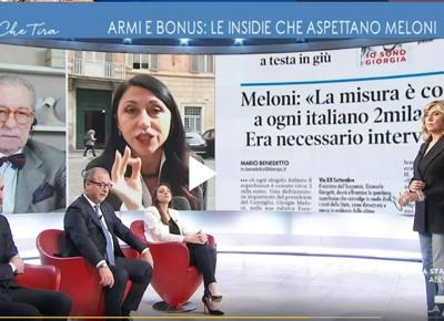 Vittorio Feltri a "L'aria che tira"