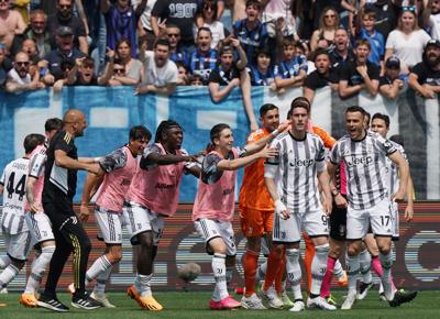 Vlahovic cori razzismo Atalanta Juventus