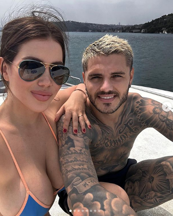 Wanda Nara e Mauro Icardi (Instagram wanda_nara)