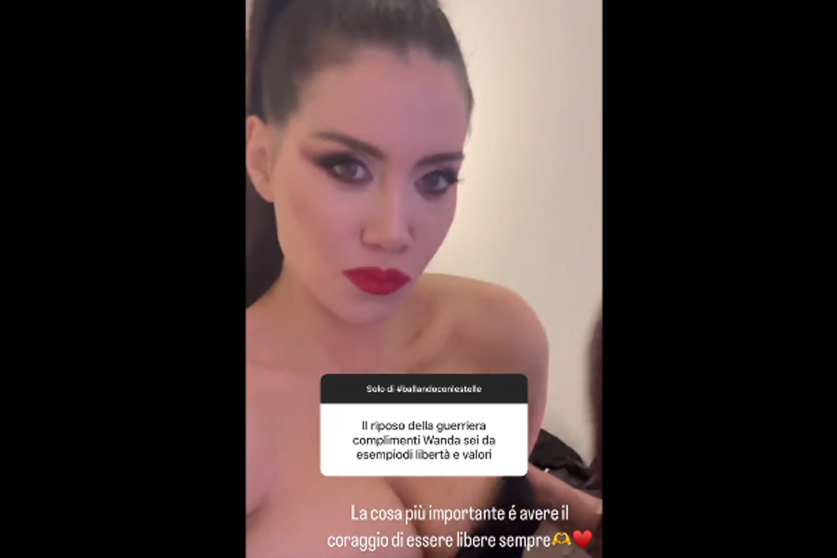 Wanda Nara esplosiva a Ballando con le Stelle (Instagram wanda_nara) Wanda Nara esplosiva a Ballando con le Stelle (Instagram wanda_nara)