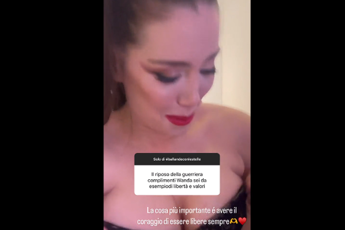 Wanda Nara esplosiva a Ballando con le Stelle (Instagram wanda_nara) Wanda Nara esplosiva a Ballando con le Stelle (Instagram wanda_nara)