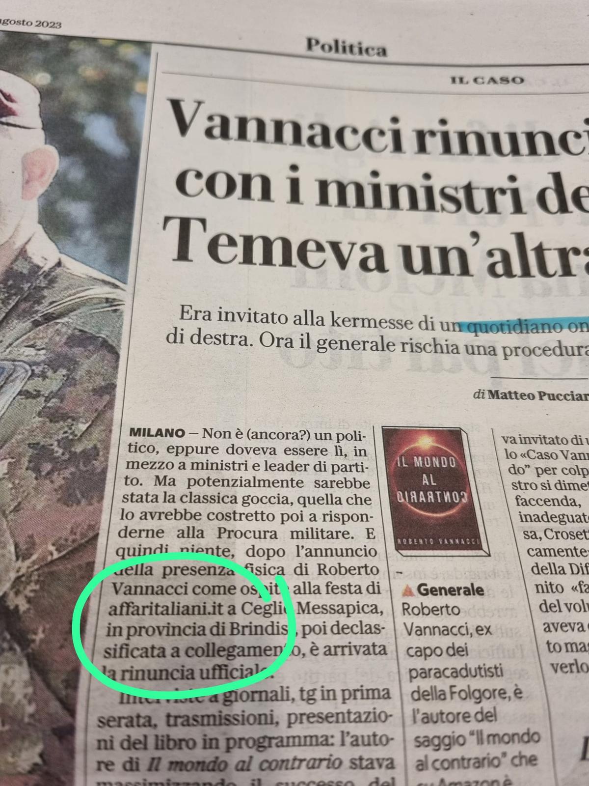 repubblica vannacci