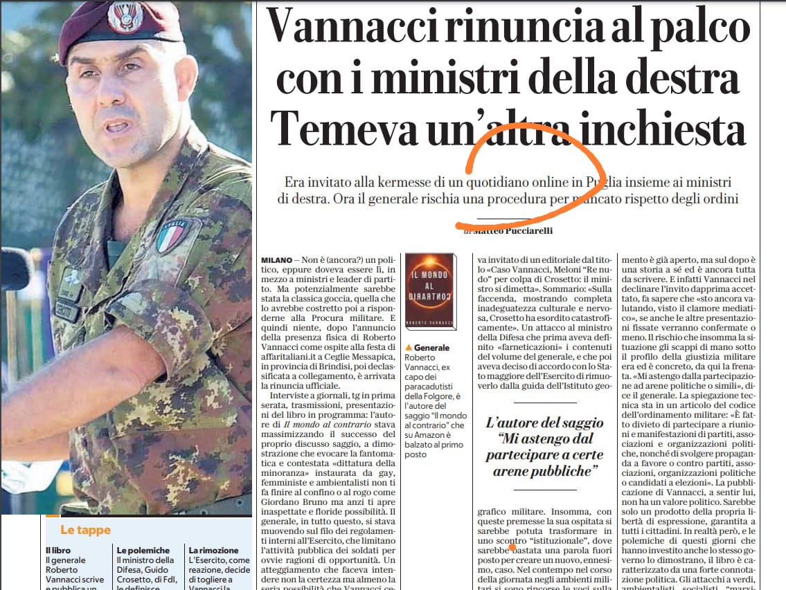 repubblica vannacci