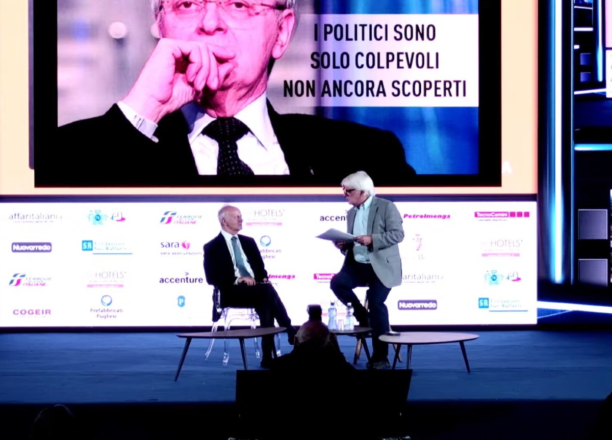 Piercamillo Davigo e Angelo Maria Perrino Piercamillo Davigo e Angelo Maria Perrino