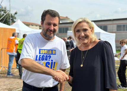 Salvini da Pontida: "Io e Giorgia stesso obiettivo, non ci divideranno"