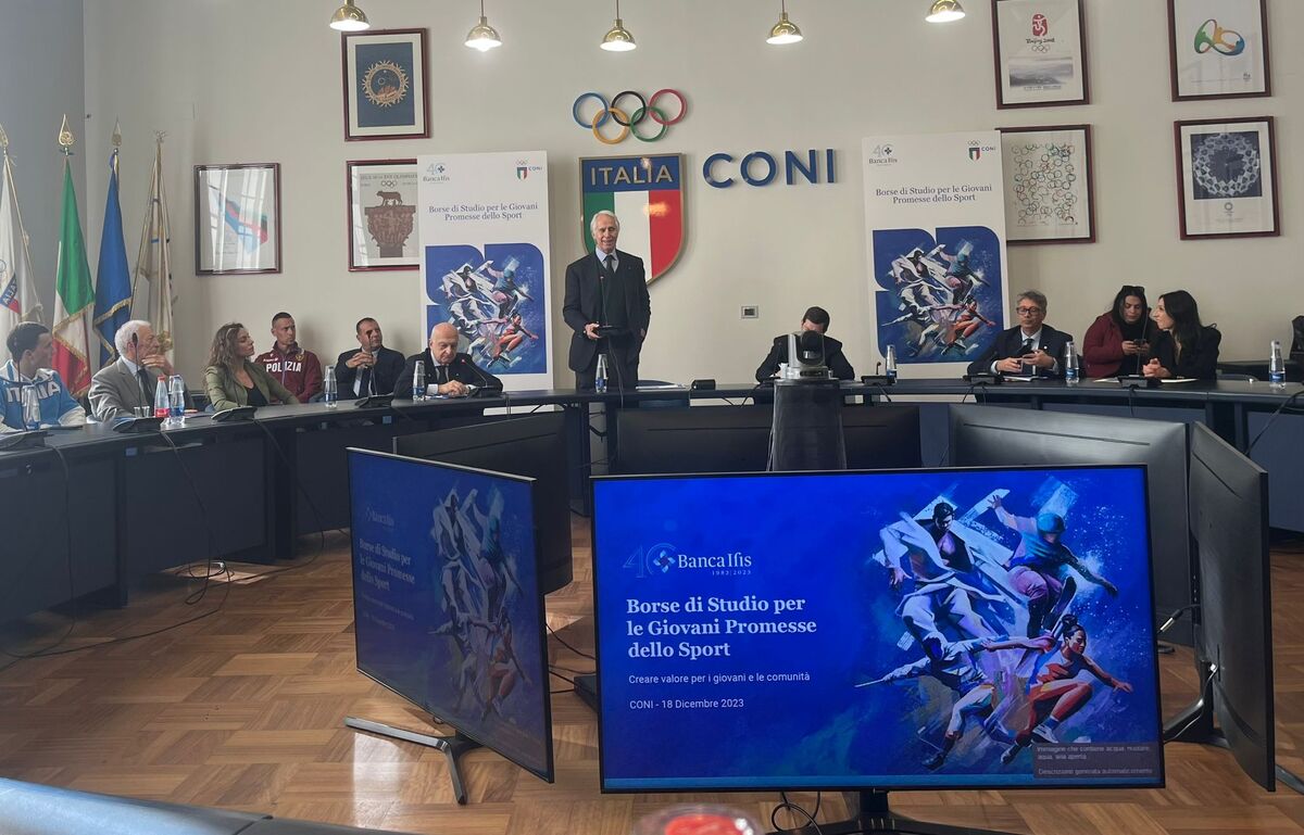 Banca Ifis triplica l’impatto sociale sui giovani atleti del CONI Banca Ifis triplica l’impatto sociale sui giovani atleti del CONI
