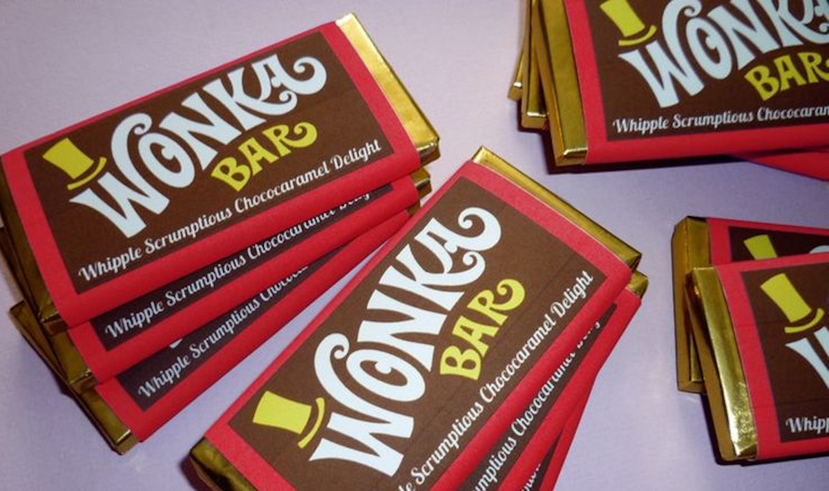 Le Wonka bar tornano di moda, ma le tavolette sono fuori