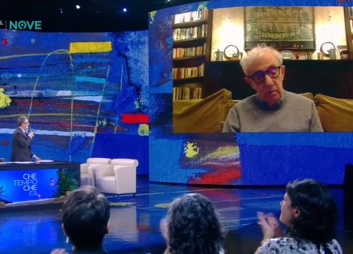 Woody Allen a Che tempo che fa