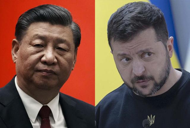 Xi Jinping e Zelenzky Xi Jinping e Zelenzky
