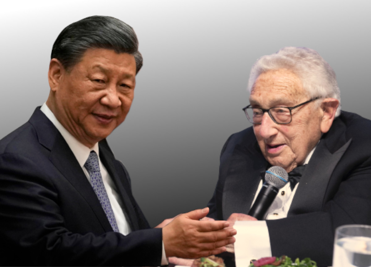 Xi Jinping e Henry Kissinger Xi Jinping e Henry Kissinger