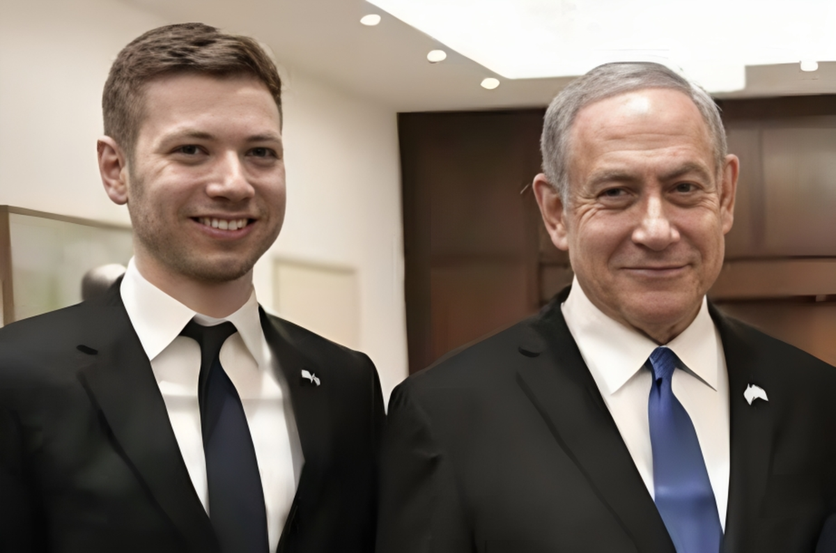 Yair e Benjamin Netanyahu Yair e Benjamin Netanyahu
