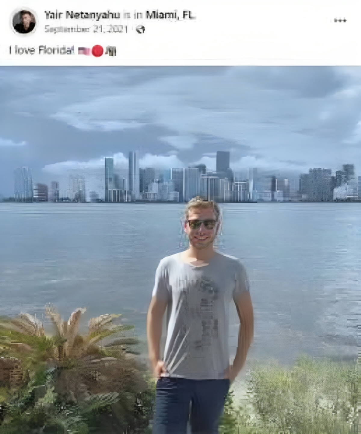 Yair Netanyahu a Miami Yair Netanyahu a Miami