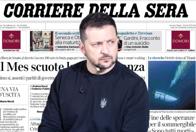 Zelensky Corriere della Sera Zelensky Corriere della Sera