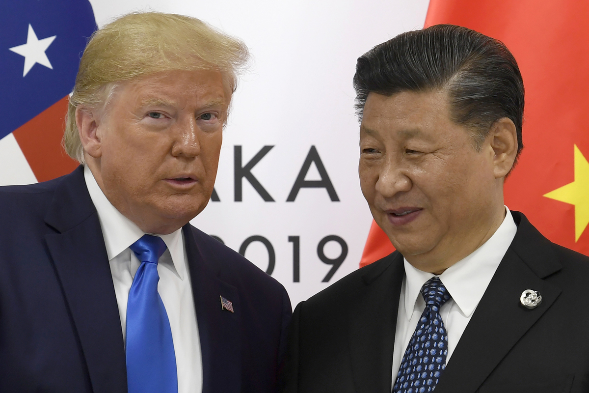 Donald Trump e Xi Jinping Donald Trump e Xi Jinping