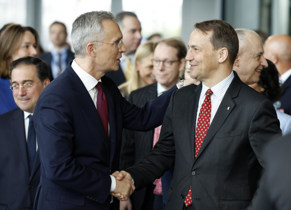Radoslaw Sikorski e Stoltenberg Radoslaw Sikorski e Stoltenberg