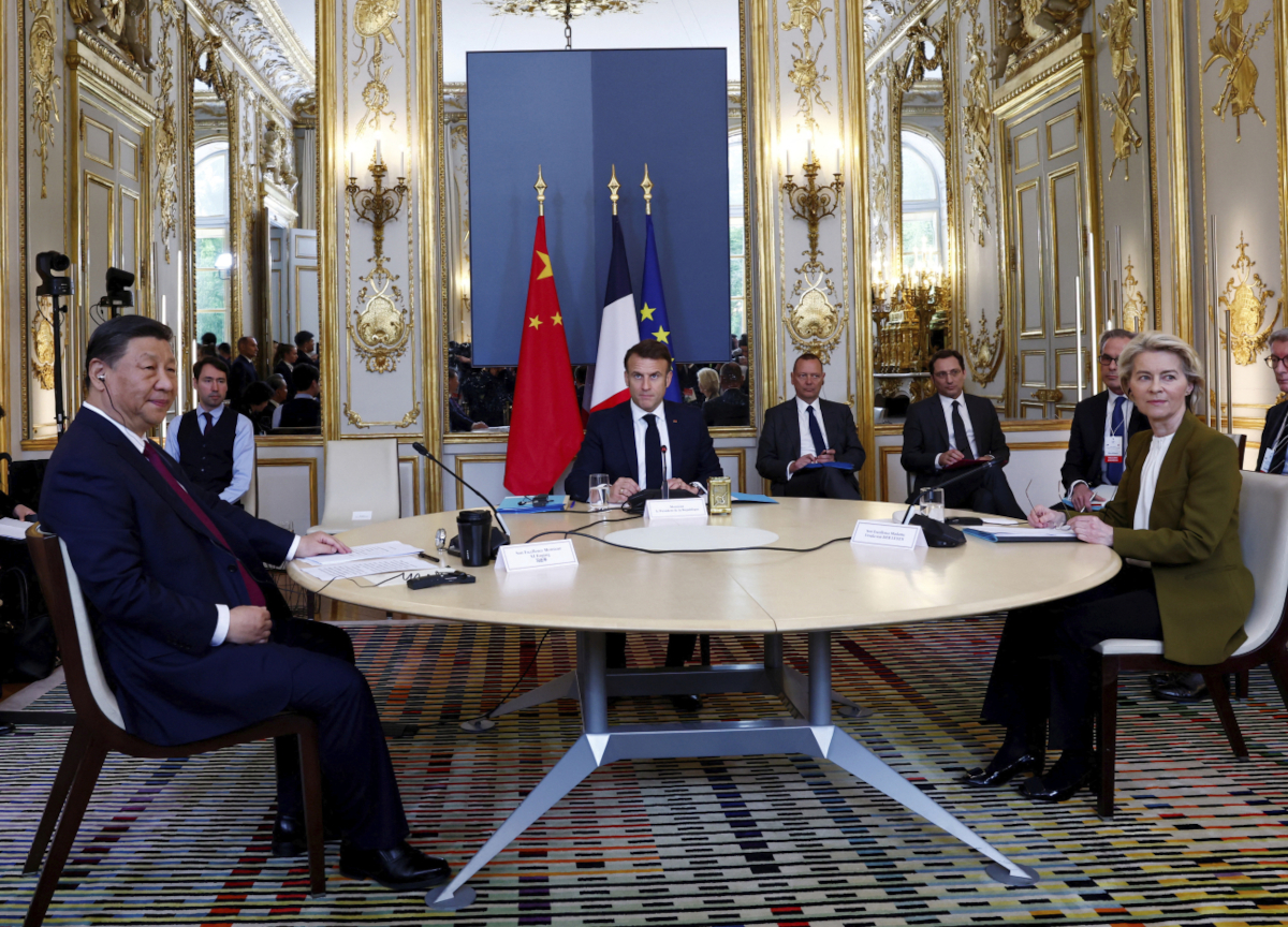 Xi Jinping e von der Leyen (Foto Lapresse) Xi Jinping e von der Leyen (Foto Lapresse)