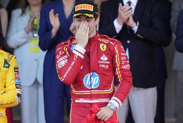 Charles Leclerc (foto Lapresse) Charles Leclerc (foto Lapresse)