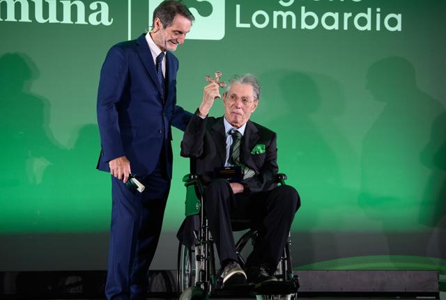 Attilio Fontana e Umberto Bossi Attilio Fontana e Umberto Bossi