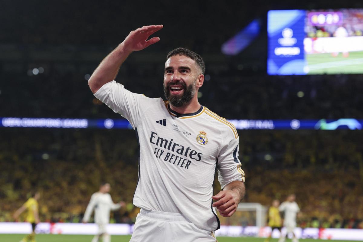 Dani Carvajal Real Madrid Champions League