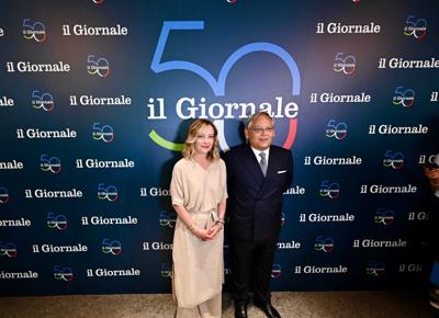 Evento per i 50 anni del quotidiano Il Giornale