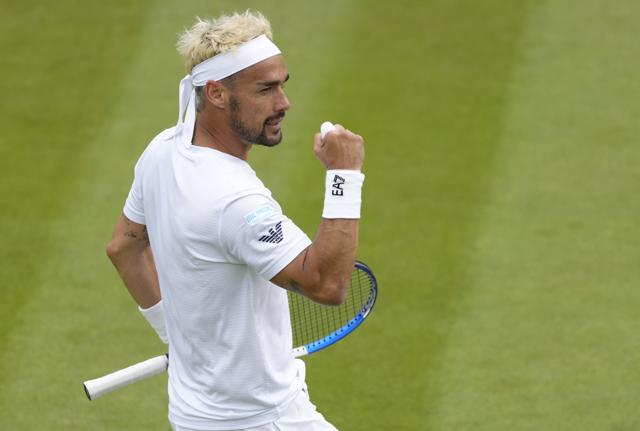 Fabio Fognini (foto Lapresse) Fabio Fognini (foto Lapresse)