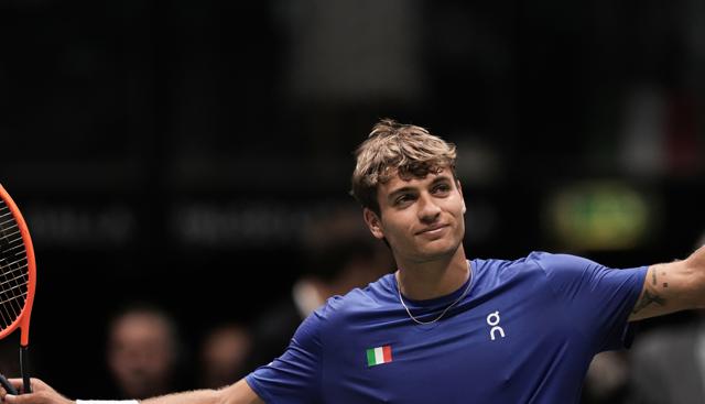 Flavio Cobolli (foto Lapresse)