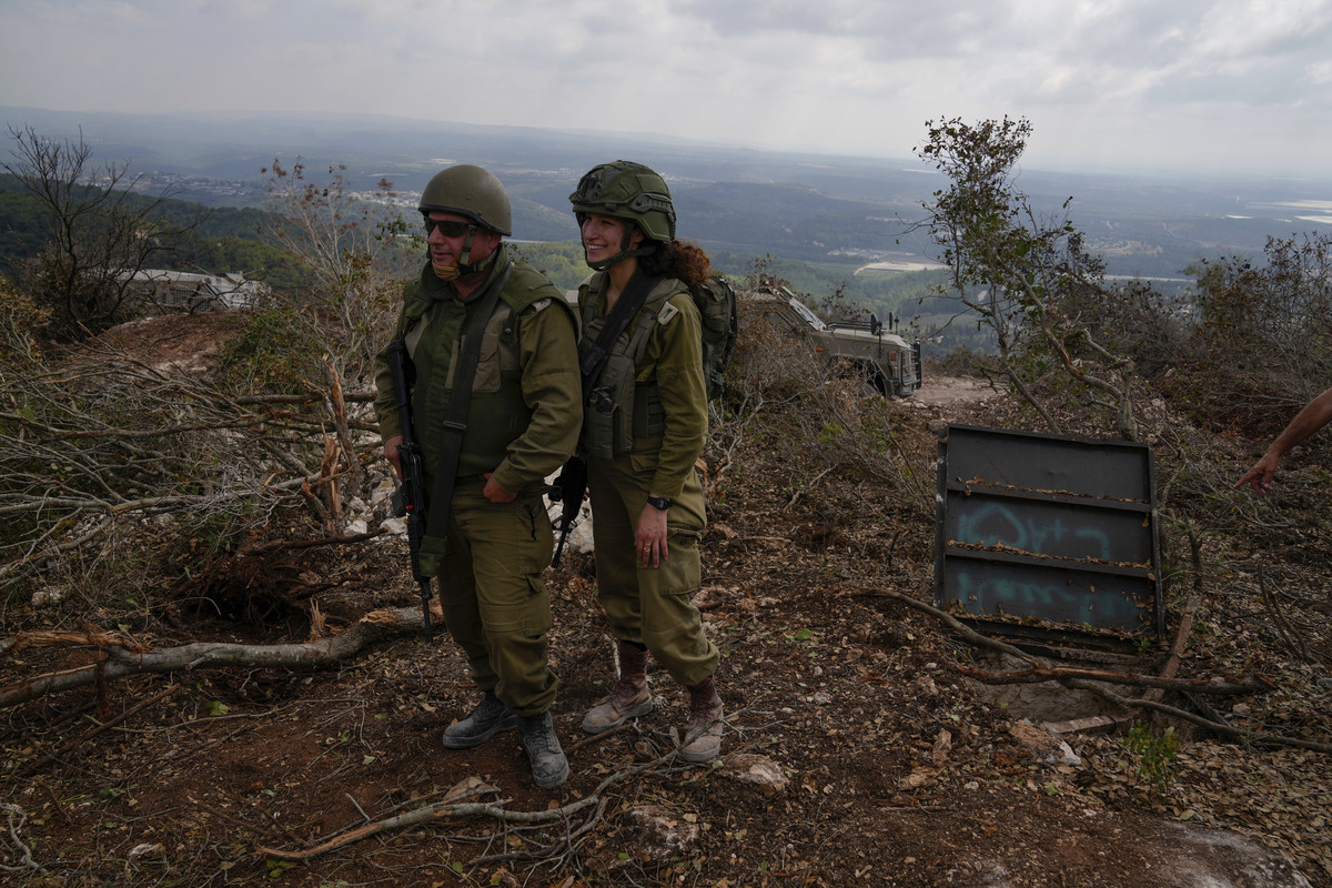 Confine Soldati Guerra Israele Confine Soldati Guerra Israele