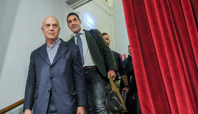 Roberto Vannacci e Marco Rizzo Roberto Vannacci e Marco Rizzo