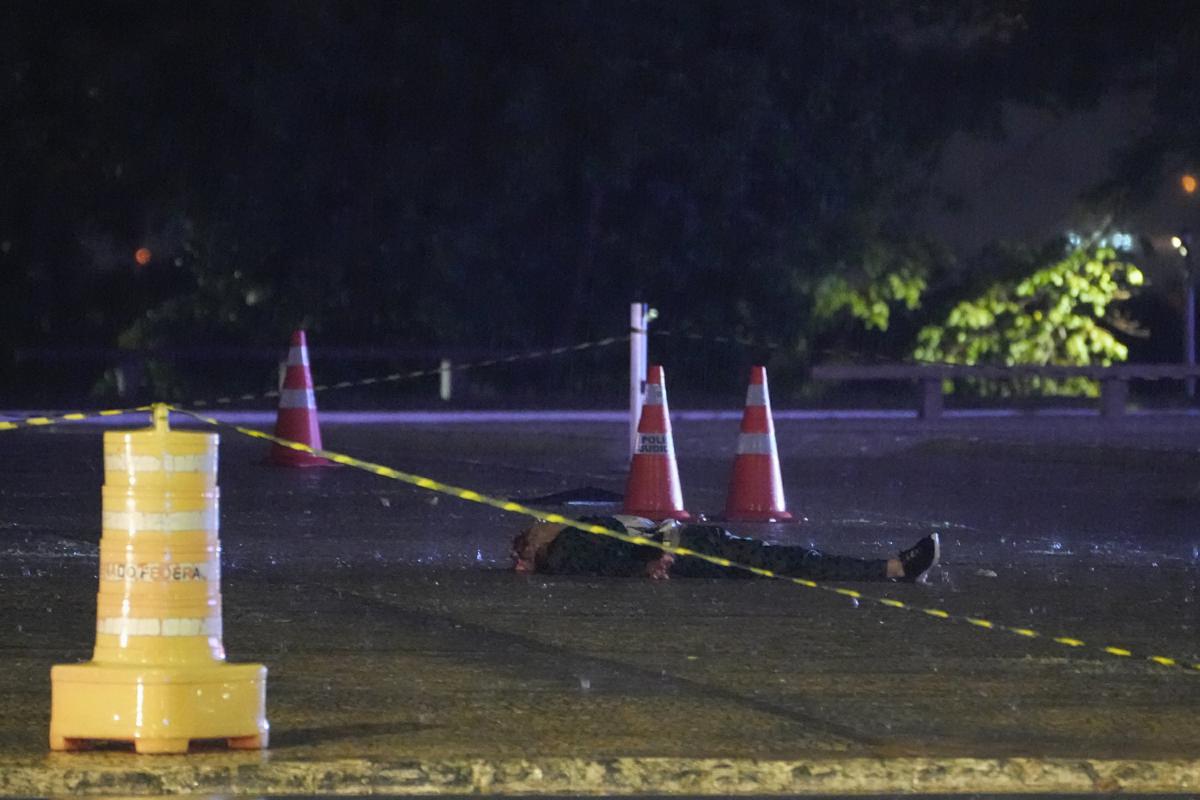 Attentato a Brasilia (LaPresse) Attentato a Brasilia (LaPresse)