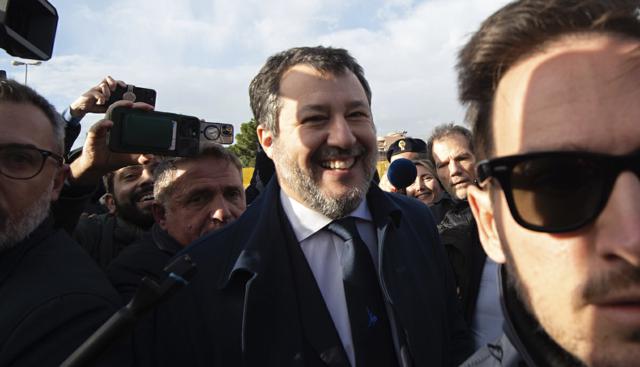 Matteo Salvino Processo Open Arms Palermo