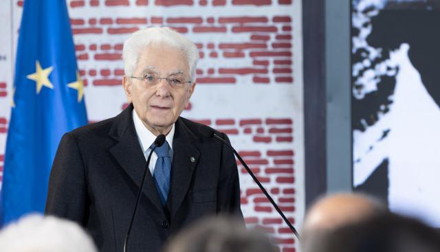 Il Presidente Sergio Mattarella durante le celebrazioni del Giorno della Memoria al Quirinale Il Presidente Sergio Mattarella durante le celebrazioni del Giorno della Memoria al Quirinale