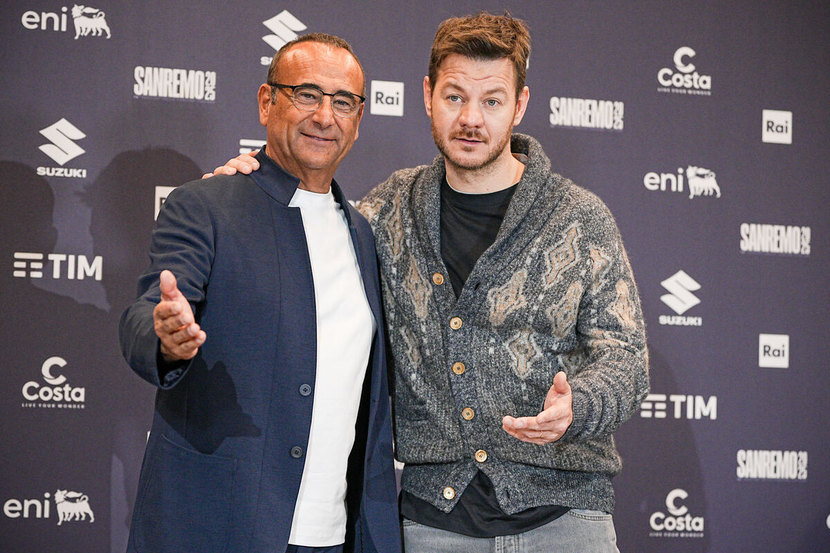 Alessandro Cattelan e Carlo Conti Alessandro Cattelan e Carlo Conti