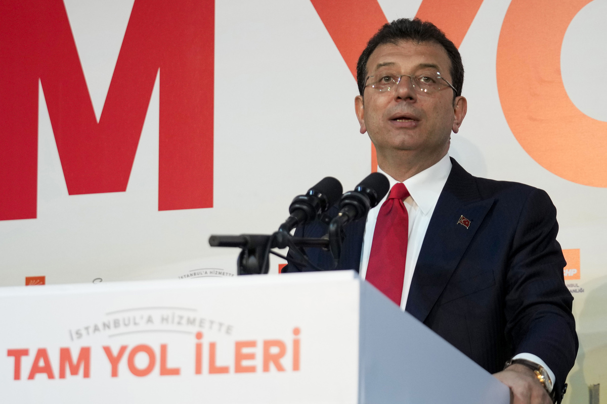 Ekrem Imamoglu sindaco di Istanbul Ekrem Imamoglu sindaco di Istanbul