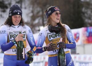 Federica Brignone ha virtualmente vinto la Coppa del Mondo: Lara Gut ko anche nel 2° SuperG di La Thuile. Goggia super sfortuna