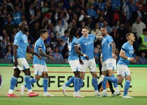 Napoli, che trionfo: McTominay Mvp della serie A e Antonio Conte miglior allenatore dell'anno