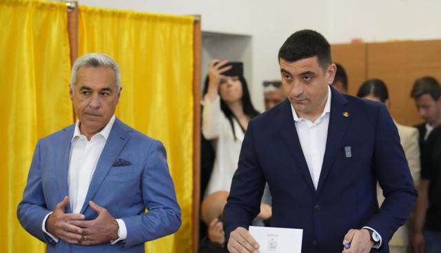 Romania, George Simion (Foto Lapresse) Romania, George Simion (Foto Lapresse)