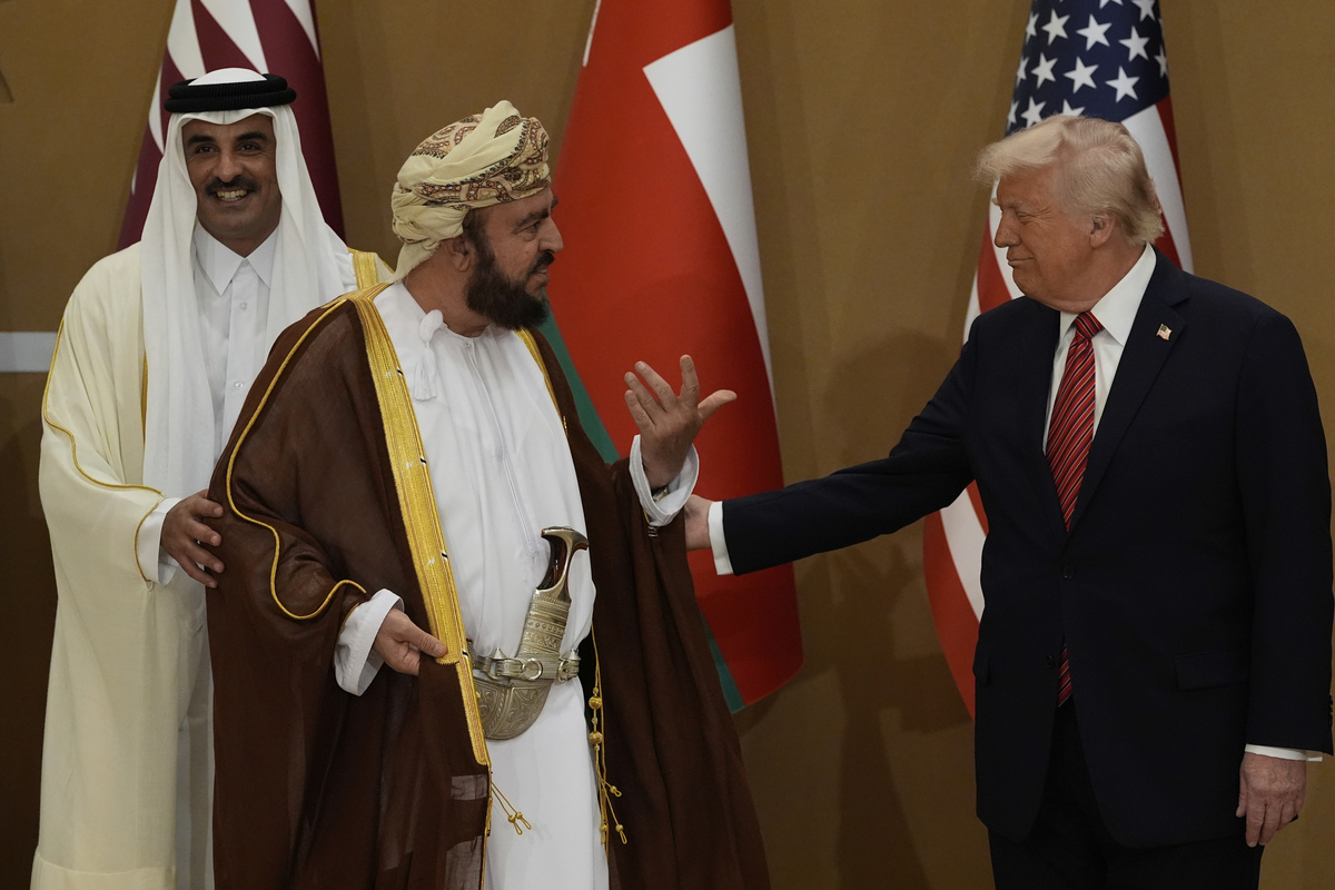 Secondo giorno della visita in Arabia Saudita di Donald Trump Secondo giorno della visita in Arabia Saudita di Donald Trump